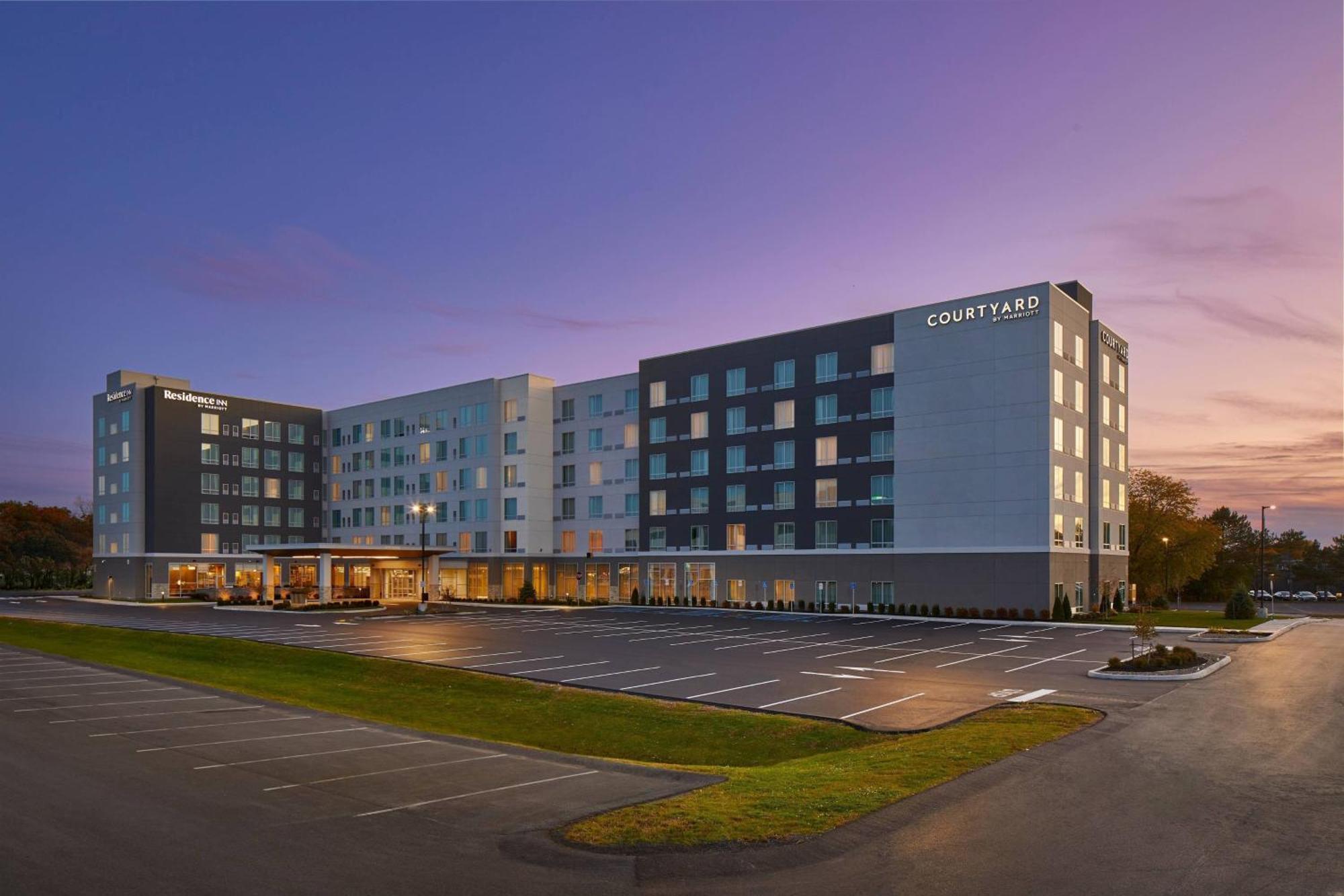 Hotel Courtyard By Marriott Albany Airport Exterior foto